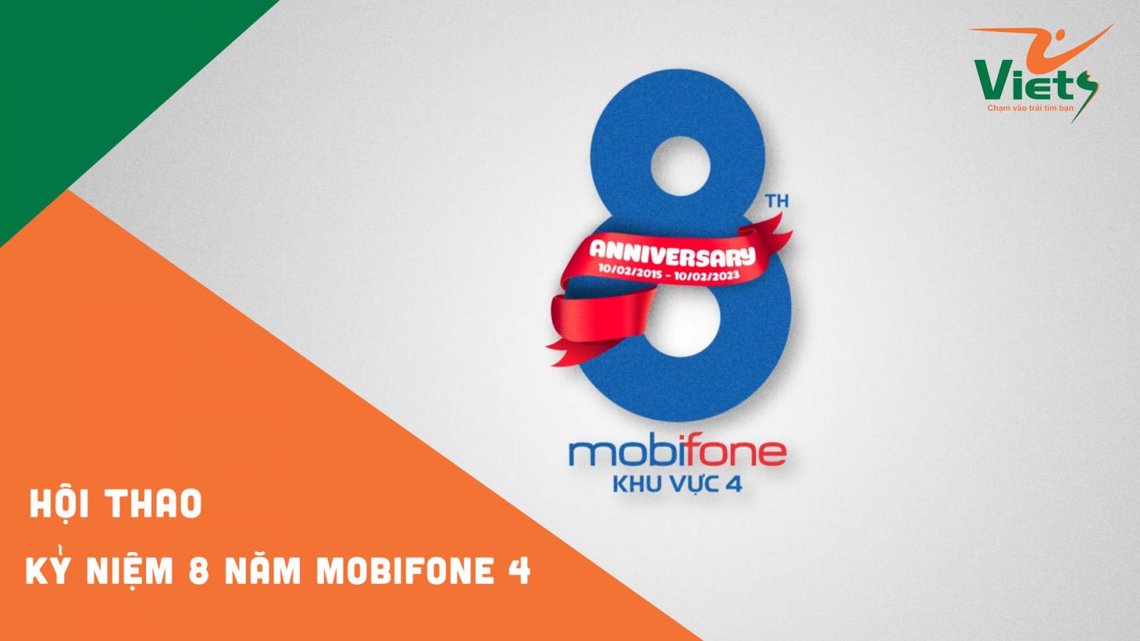 Hội thao 8 năm ngày thành lập Công ty Dịch vụ Mobifone Khu vực 4