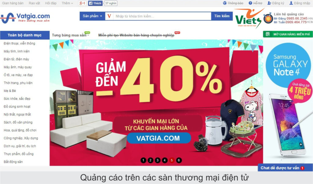 chạy quảng cáo bán hàng online - Viets Media