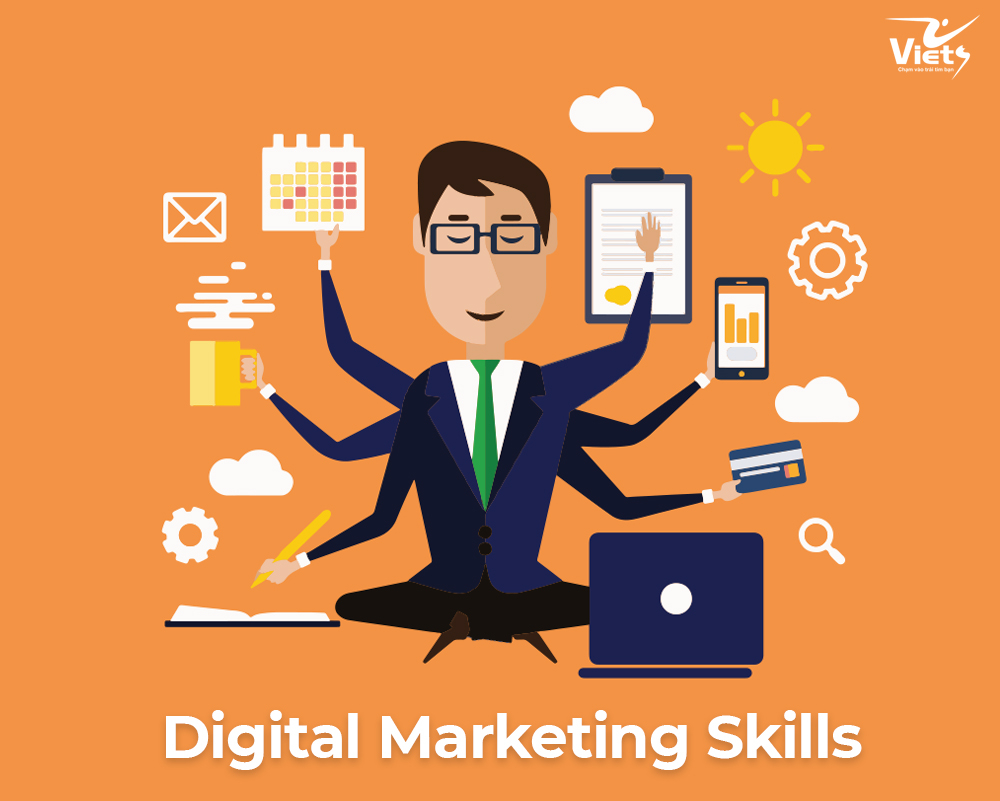 Digital Marketing Skills - 7 Kỹ Năng Để Trở Thành Một Chuyên gia Digital Marketer 